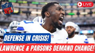 Cowboys Defense in Crisis DeMarcus Lawrence amp Micah Parsons Sound Off on Hero Ball Issues [upl. by Ronnica]