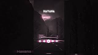 Havana camila cabello lyrics  aesthetic  whatsapp Status  slowed  speed up  audio havana [upl. by Ardnazil]