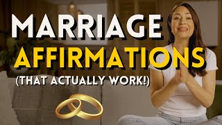 MARRIAGE AFFIRMATIONS to get Married this Year [upl. by Costa]