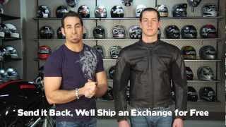 Dainese Stripes Leather Jacket Review at RevZillacom [upl. by Novart608]