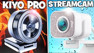 Razer Kiyo Pro vs Kiyo vs Logitech Brio vs Streamcam Review and Comparison [upl. by Iviv]