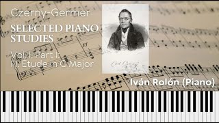 CzernyGermer Selected Piano Studies Vol I Part I III Étude in C Major [upl. by Reagen495]