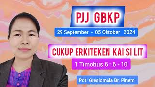 PJJ GBKP TGL 29 SEPTEMBER  05 OKTOBER 2024 [upl. by Gamages]