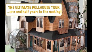 The ULTIMATE DOLLHOUSE Tour The GARFIELD DOLLHOUSE one and a Half Years in the Making [upl. by Savior406]