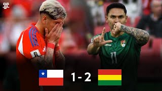 HISTORICO BOLIVIA GANA DE VISITANTE TRAS 30 AÑOS  CHILE 1 BOLIVIA 2  ELIMINATORIAS CONMEBOL 2026 [upl. by Enicnarf]