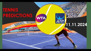 Tennis Predictions TodayATP Masters CupTennis Betting TipsTennis Preview [upl. by Jandy]