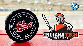 D2 Hockey 2024 Indiana Hoosiers vs Indiana Tech  IU GOAL HIGHLIGHTS [upl. by Waneta9]