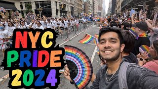 I Attended NYC Pride 2024🌈 [upl. by Icram]