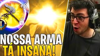 DEPOIS DE 30 FALHAS NOSSA ARMA PASSA DE PRIMEIRA E FICA INSANA 🔥🔥  MIR4 [upl. by Nannarb]