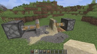 Gravel and Sand  Utmost Realistic Minecraft [upl. by Aehsal]