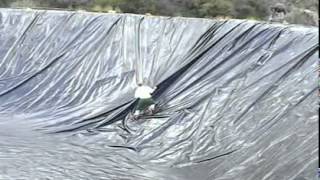 Castelbuono Sicilia Filmato sulla realizzazione di un lago artificiale rotondo [upl. by Esinaej]