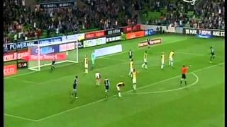 James Jeggo Goal Melbourne Victory Vs central coast Mariners [upl. by Adleme]