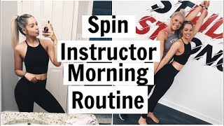 Morning Routine in the Life of a Spin Instructor  Healthy Morning Routine [upl. by Alansen214]