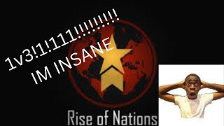 winning a 1v3 using iraq excluding saudi arabia also getting nukes roblox rise of nations [upl. by Minica651]