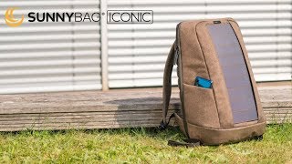 SUNNYBAG ICONIC solar backpack Kickstarter campaign video [upl. by Slinkman]