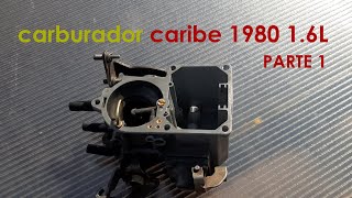 Carburador CARIBE 80  Desmontar  Limpieza  Carburar [upl. by Stickney]