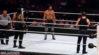 Seth rollins vs Dean ambrose vs Roman Reigns Shield Triple Threat Match [upl. by Eeliram]