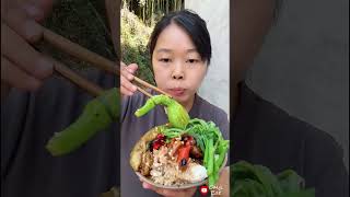 This Pork Recipes amp Green Veggies Mukbang Speaks Louder Than Words asmr porkrecipe greenveggies [upl. by Stodder]