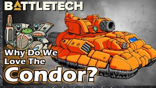 Why Do We Love The Condor HoverTank BattleTech Lore  History [upl. by Nesyaj]