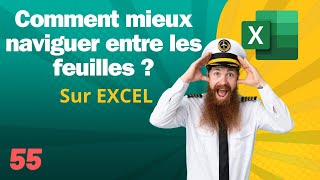 Comment mieux naviguer entre les feuilles  ✅ Comment fonctionne excel n°55 [upl. by Baniez]