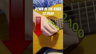 Down in the River to Pray guitar chords [upl. by Burnett]