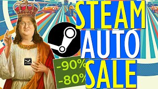 OPA GRATUIDADES na STEAM permanentes e PROMOÇÃO de TRANSPORTES com até 80 de DESCONTO [upl. by Grochow]