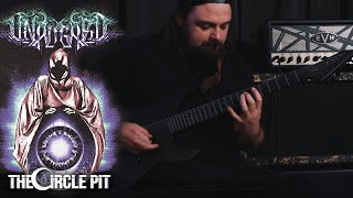 UNALIGNED  Monomania OFFICIAL GUITAR PLAYTHROUGH Blackened  Technical Death Metal [upl. by Eizeerb605]