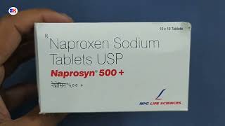 Naprosyn 500  Tablet  Naproxen Sodium Tablet  Naprosyn 500mg Plus Tablet Uses Benefits Dosage [upl. by Trevah]