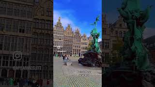 Belçika  De Grote Markt  Antwerpen belgium antwerp antwerpen anvers europe belçika [upl. by Derfliw456]