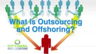 What is Outsourcing and Offshoring [upl. by Norrabal]