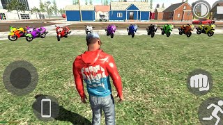 Indian bikes driving 3D gameplay trending funny comedy kahani [upl. by Sunny]