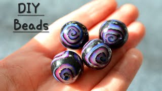 Create stunning polymer clay beads in minutes [upl. by Einra]