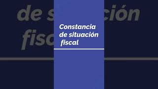 Genera tu Constancia de Situación Fiscal  Con Contraseña SAT Shorts [upl. by Portia942]