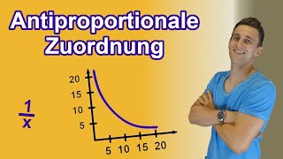 Antiproportionale Zuordnung  Leicht und anschaulich erklärt durch Alltagsbeispiel  LehrerBros [upl. by Dnomed]