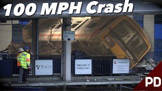 Commuter Train Crashes into Station  Plainly Difficult [upl. by Aivyls]