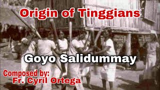 SALIDUMMAY SONGORIGIN OF TINGGIANS [upl. by Madelina]