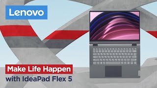 Make Life Happen with Ideapad Flex 5  Features and Specifications  Lenovo India [upl. by Namyh]