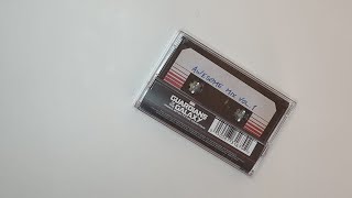 Guardians of the Galaxy  Awesome Mix Vol 1 Cassette unwrapping [upl. by Ainez]