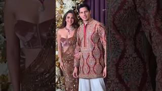 SIDKIARA  DIWALI PARTY✨💖🤩sidkiara sidharthmalhotra kiaraadvani bollywood shorts youtubeshorts [upl. by Nairadal]