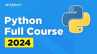 Python Full Course  Python Programming Training  Python  2024  Simplilearn [upl. by Donelson]