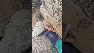 Unnamed Face East Side  Holcomb Valley Bouldering [upl. by Aidualk]