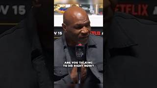 “DID YOU NOT HEAR WHAT I SAID” Mike Tyson PATIENCE IS TESTED BY REPORTER [upl. by Ezri216]