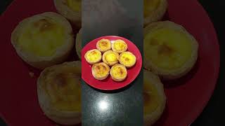 Egg custard tart delicious yummyfood dessert food fyp [upl. by Lontson]