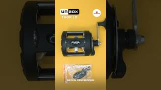 THOR LD 📦 UNBOXING » Mulinello da TRAINA costiera e light DRIFTING trabuccofishing short [upl. by Teague]