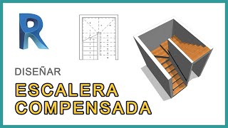 ESCALERA COMPENSADA en Revit [upl. by Enomor584]