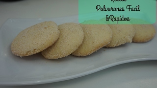 RECETA POLVORONES PASO A PASO [upl. by Shiekh]