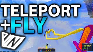 TELEPORT  quotFLYquot auf NeruxVacenet  Minecraft Lets Hack BedWars [upl. by Aitnecserc181]