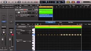 Logic Pro X Tutorial PITCH SHIFT DRUM ROLL [upl. by Melleta990]