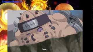 Kakashis Mangekyou Sharingan VS Asura Path HD [upl. by Anerrol]