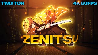 Zenitsu Agatsuma Twixtor Clips VERY HIGH QUALITY4k 60 FPS  RSMB  Download Link In Desc [upl. by Owena]